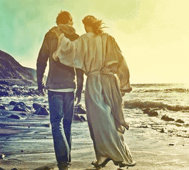 Image result for walking with Jesus